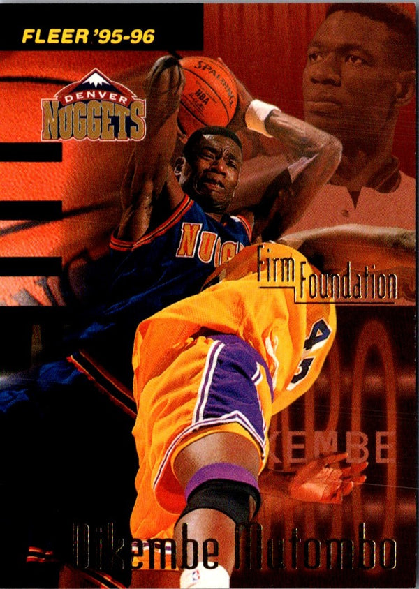 1995 Fleer Dikembe Mutombo #326