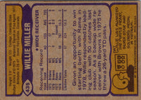 1979 Topps Willie Miller #435 Rookie