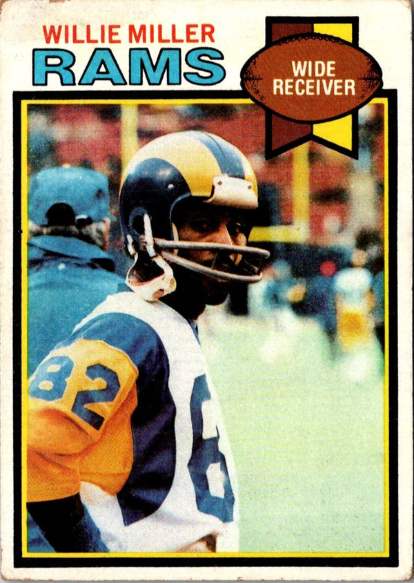 1979 Topps Willie Miller #435 Rookie