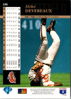 1994 Upper Deck Mike Devereaux #356