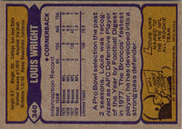1979 Topps Louis Wright #340