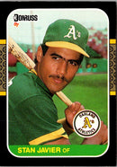 1987 Donruss Stan Javier