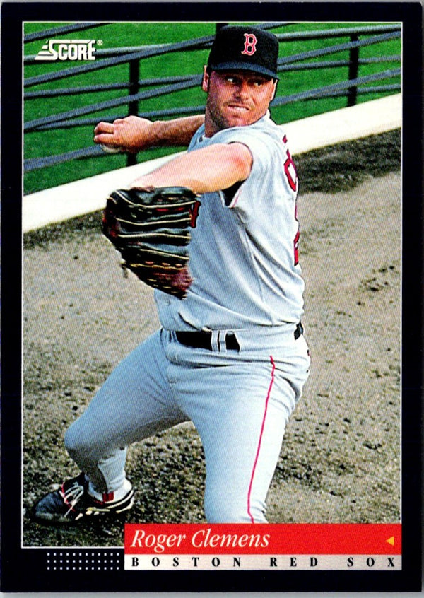 1994 Score Roger Clemens #25