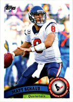 2011 Topps Matt Schaub #282