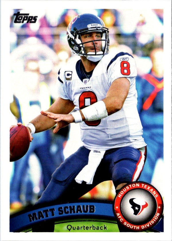 2011 Topps Matt Schaub #282