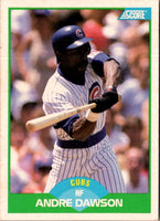 1989 Score Andre Dawson #2