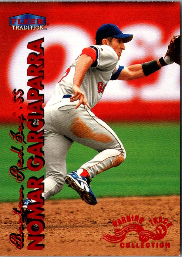 1999 Fleer Tradition Warning Track Collection Nomar Garciaparra #12W