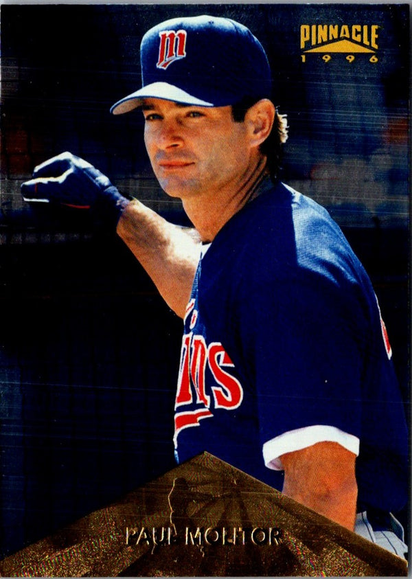 1996 Pinnacle Paul Molitor #335