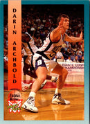 1992 Front Row Draft Picks Darin Archbold