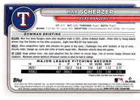 2024 Bowman Max Scherzer #99