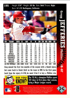 1997 Collector's Choice Gregg Jefferies #195