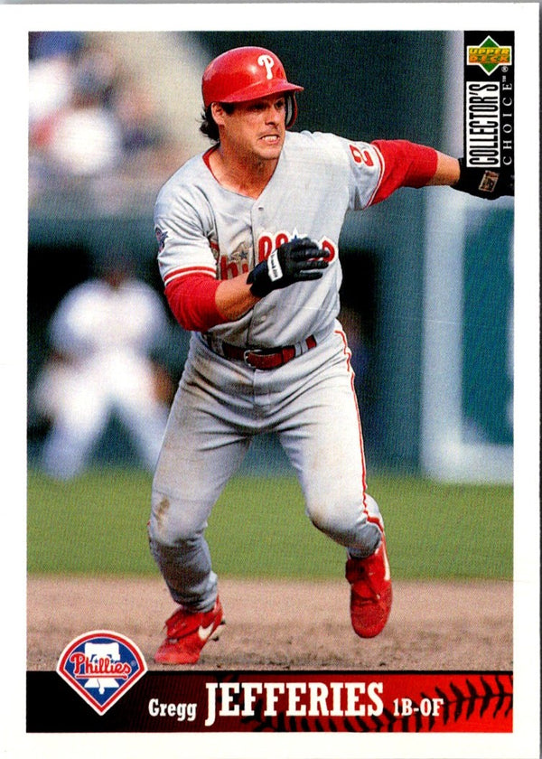 1997 Collector's Choice Gregg Jefferies #195