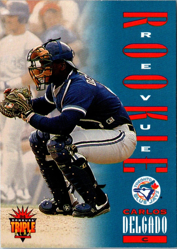 1994 Triple Play Carlos Delgado #296