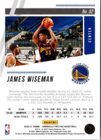 2020 Panini Chronicles James Wiseman #52 Rookie
