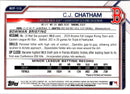 2021 Bowman Chrome Prospects C.J. Chatham