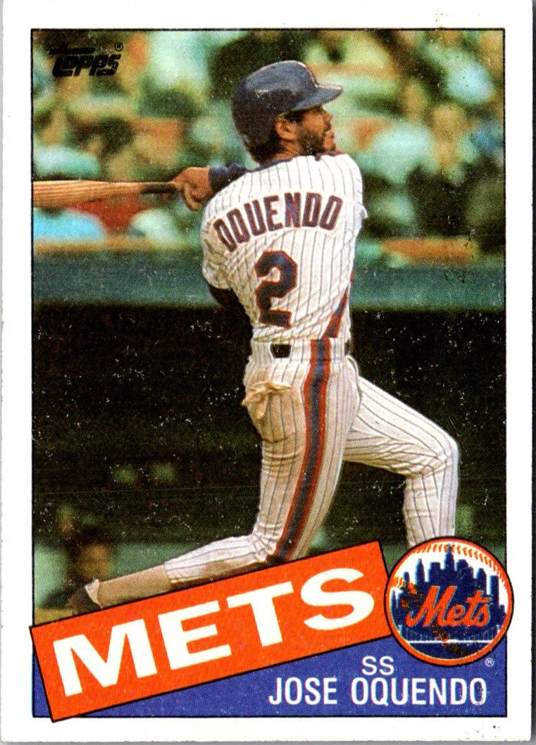 1985 Topps Jose Oquendo