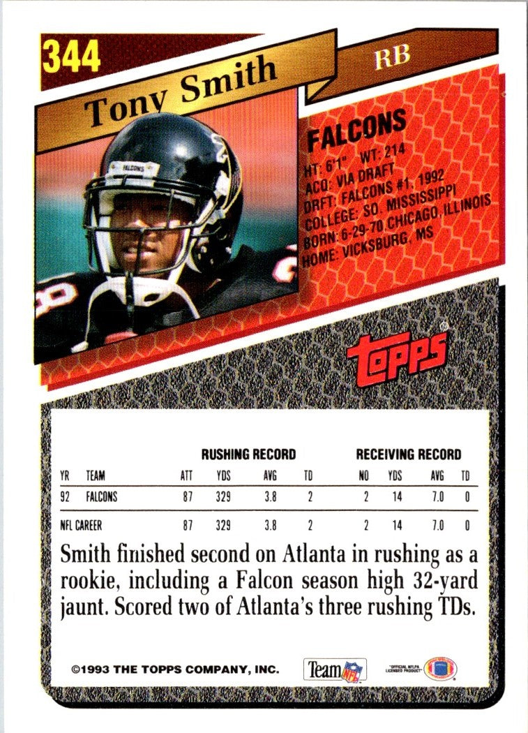 1993 Topps Tony Smith