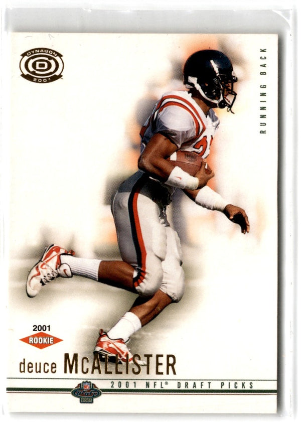 2001 Pacific Dynagon Retail Deuce McAllister #105 Rookie