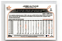 2022 Topps Chrome Jose Altuve #6