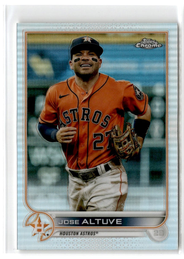 2022 Topps Chrome Jose Altuve #6