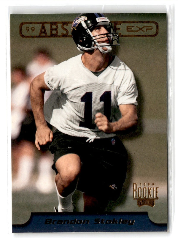 1999 Playoff Absolute EXP Brandon Stokley #34 Rookie