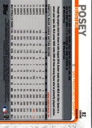 2019 Topps Chrome Sepia Refractor Buster Posey