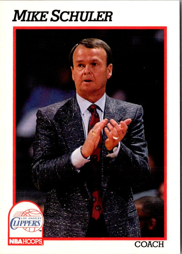 1991 Hoops Mike Schuler #232