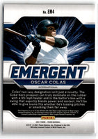 2021 Panini Prizm Emergent Oscar Colas #EM4