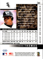 2003 Leaf Frank Thomas #29