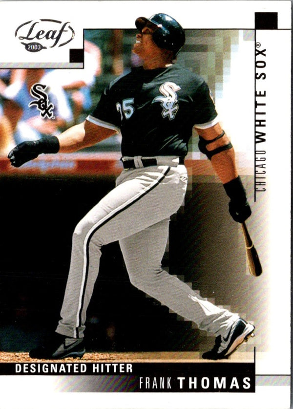 2003 Leaf Frank Thomas #29