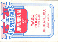 1988 Topps Glossy All-Stars Wade Boggs #4