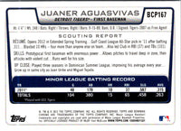 2012 Bowman Chrome Prospects Juaner Aguasvivas #BCP167
