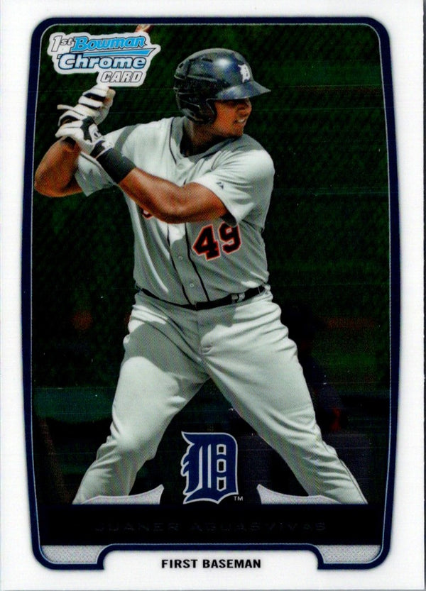 2012 Bowman Chrome Prospects Juaner Aguasvivas #BCP167