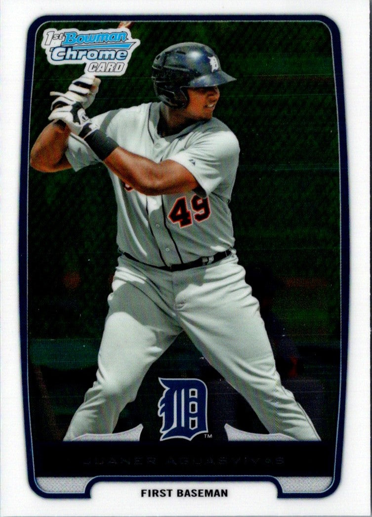 2012 Bowman Chrome Prospects Juaner Aguasvivas