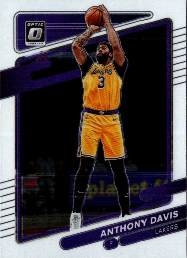 2021 Donruss Optic Blue Anthony Davis #133