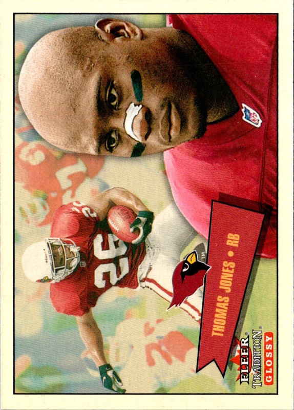 2000 Fleer Tradition Thomas Jones #13XC