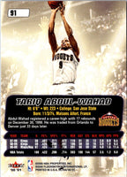 2000 Ultra Tariq Abdul-Wahad #91