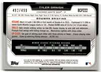 2015 Bowman Chrome Prospects Refractors Tyler Danish #BCP222 /150 Refractor