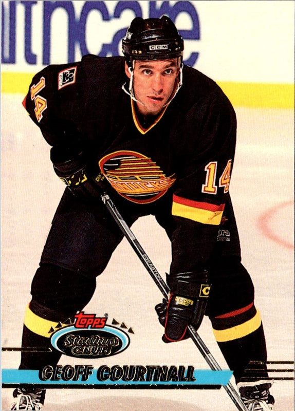1993 Stadium Club Geoff Courtnall #413