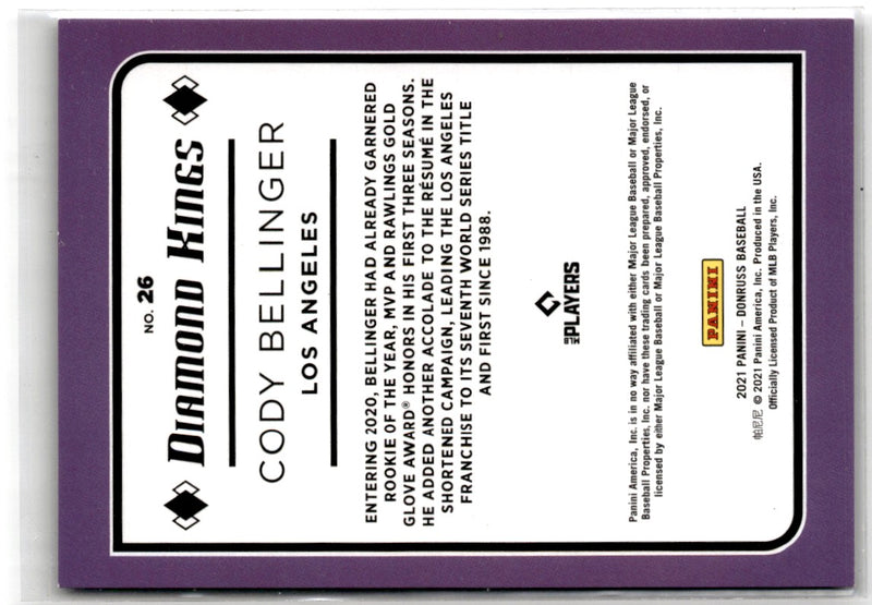 2021 Donruss Red Cody Bellinger