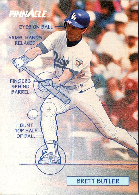 1992 Pinnacle Brett Butler #619