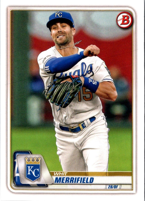 2020 Bowman Whit Merrifield #68