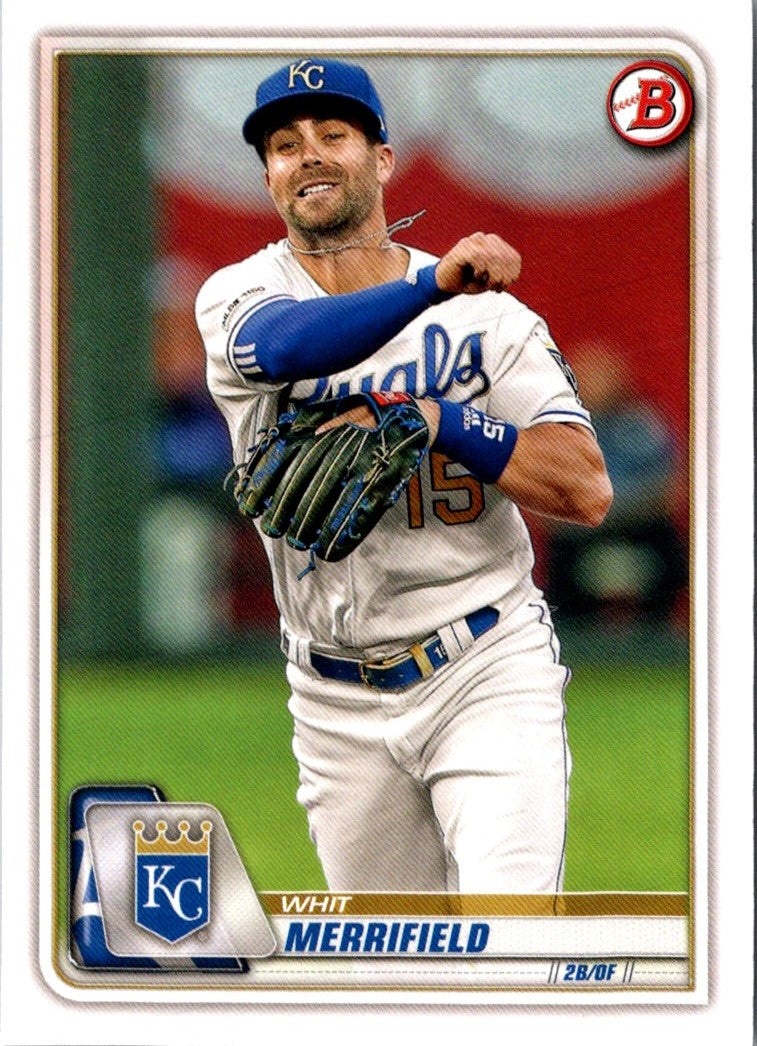 2020 Bowman Whit Merrifield