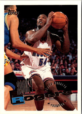 1995 Topps Rodney Rogers #78