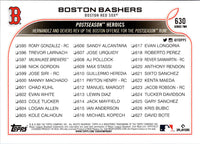 2022 Topps Boston Bashers #630