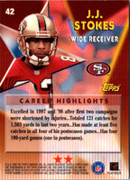 1999 Topps Stars Two Star J.J. Stokes #42