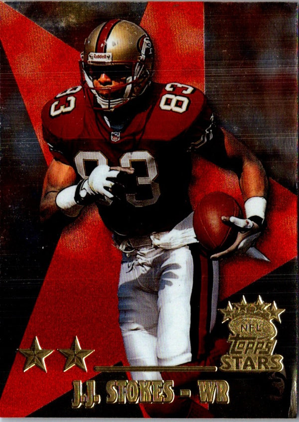 1999 Topps Stars Two Star J.J. Stokes #42