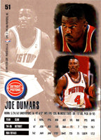 1995 Ultra Joe Dumars #51