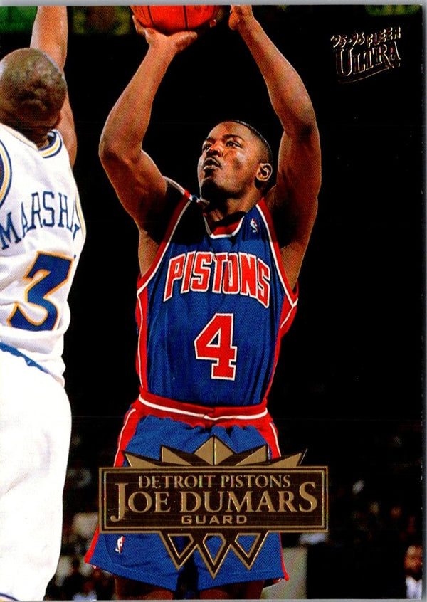 1995 Ultra Joe Dumars #51