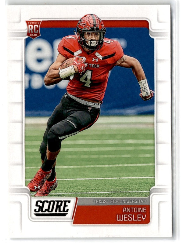 2019 Score Antoine Wesley #401 Rookie